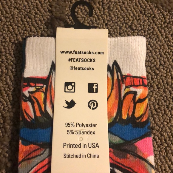 Feat FACE socks for men OR women! - Picture 4 of 5